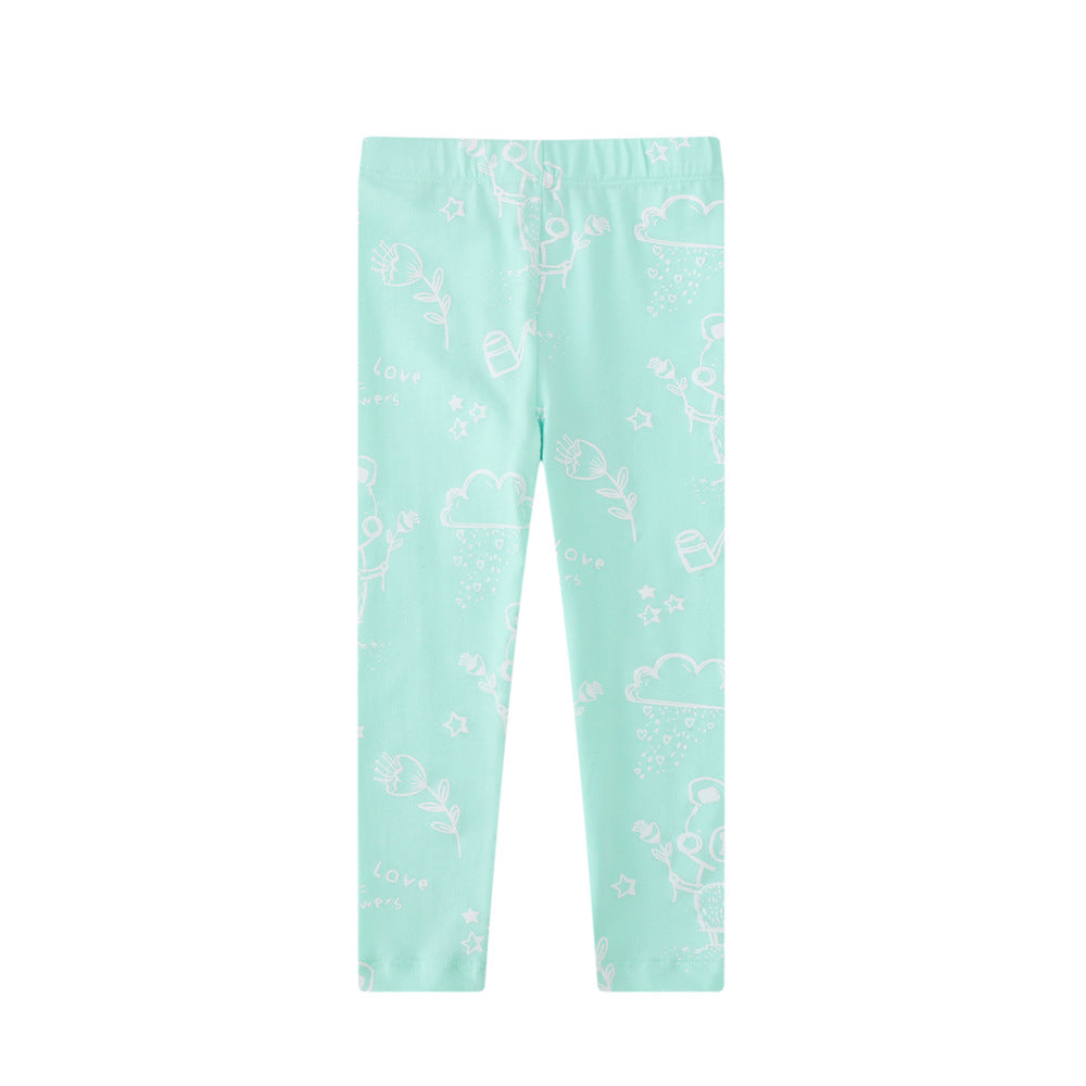 New Products For Fall European And American Girls Baby Stretch Leggings