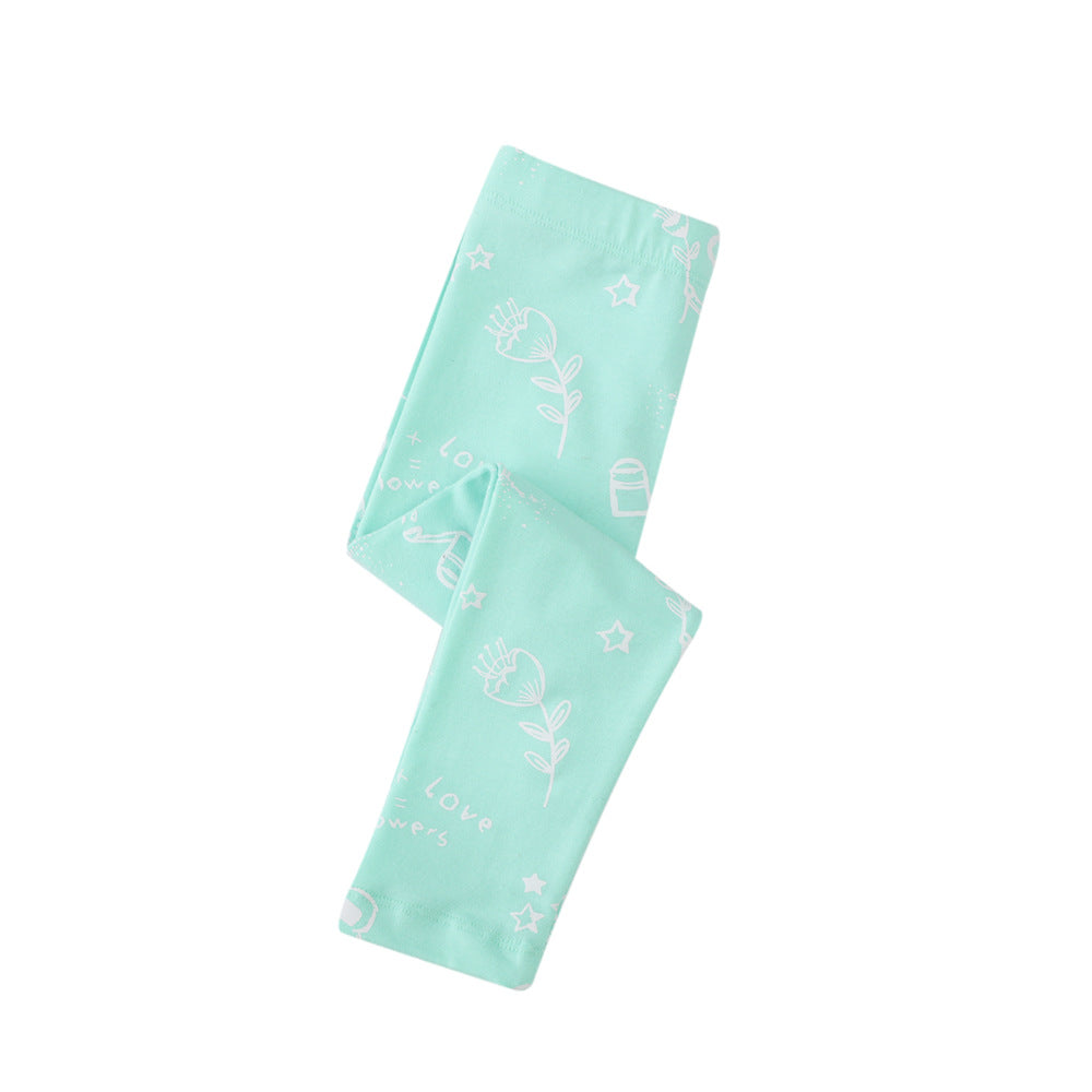 New Products For Fall European And American Girls Baby Stretch Leggings